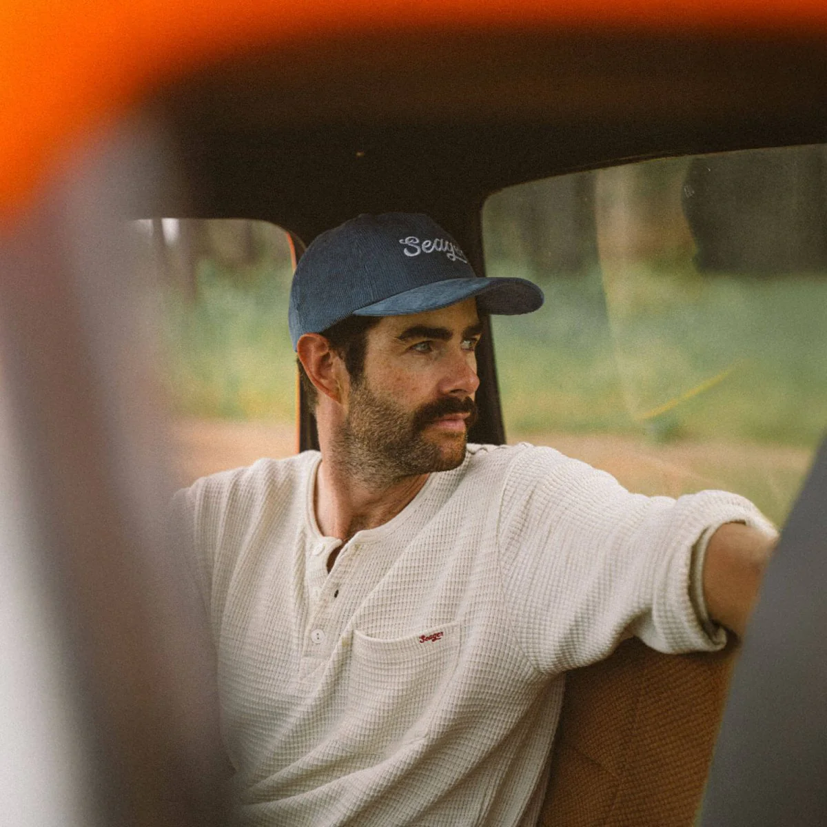 Big Blue Corduroy Snapback - Image 5