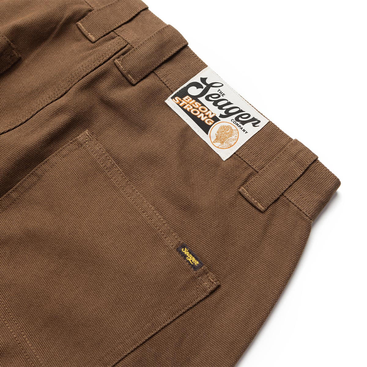 Bison Canvas Pant Tobacco - Image 8