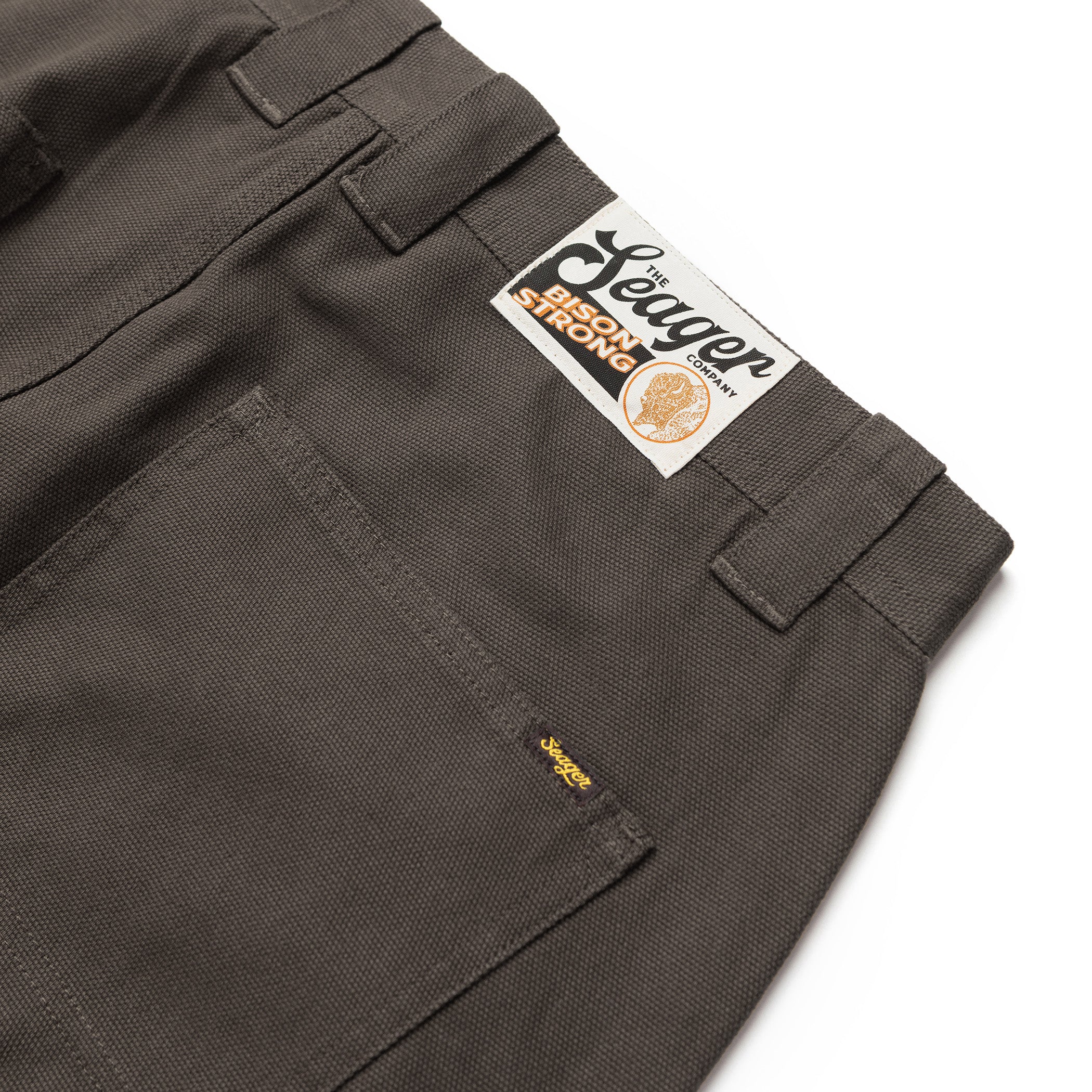 Bison Canvas Pant Darkwood - Image 7