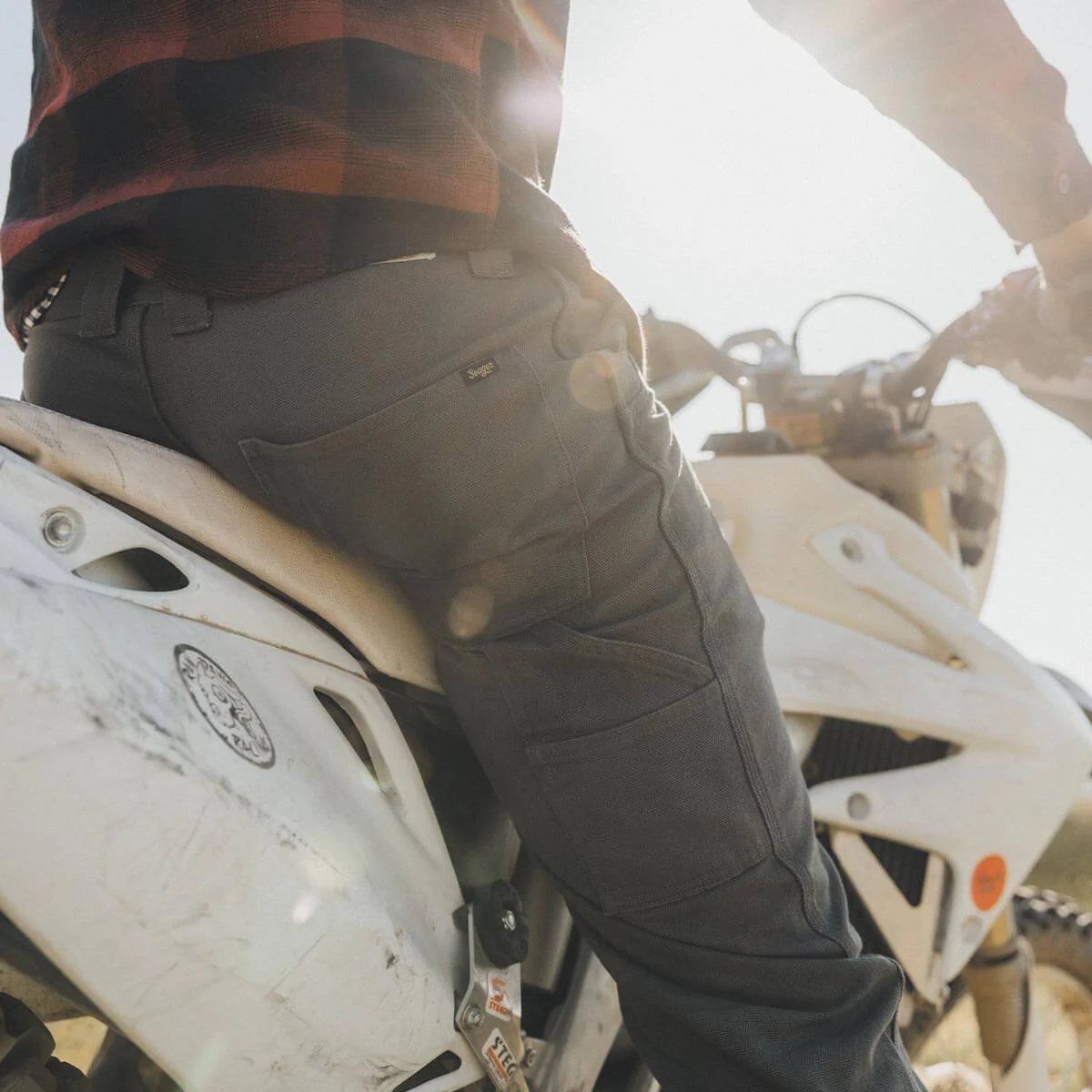 Bison Canvas Pant Darkwood - Image 9