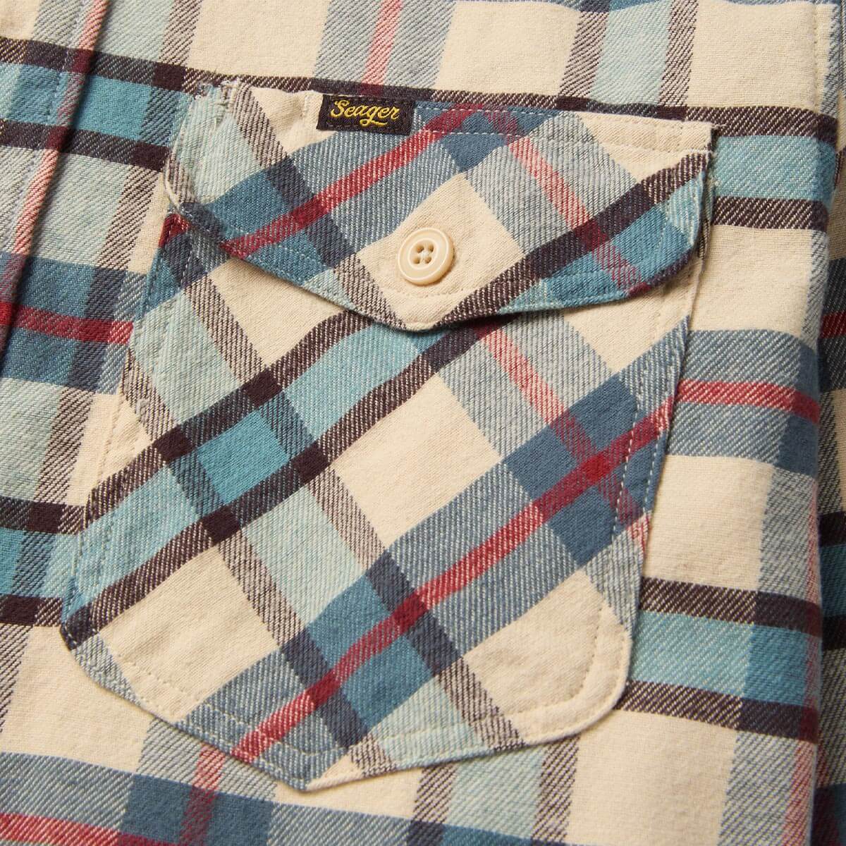 Calico Flannel Cream/Plaid - Image 6