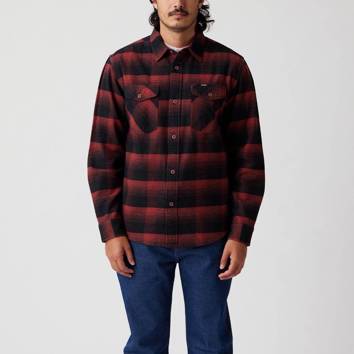 Calico Flannel Red Rock Plaid - Image 3