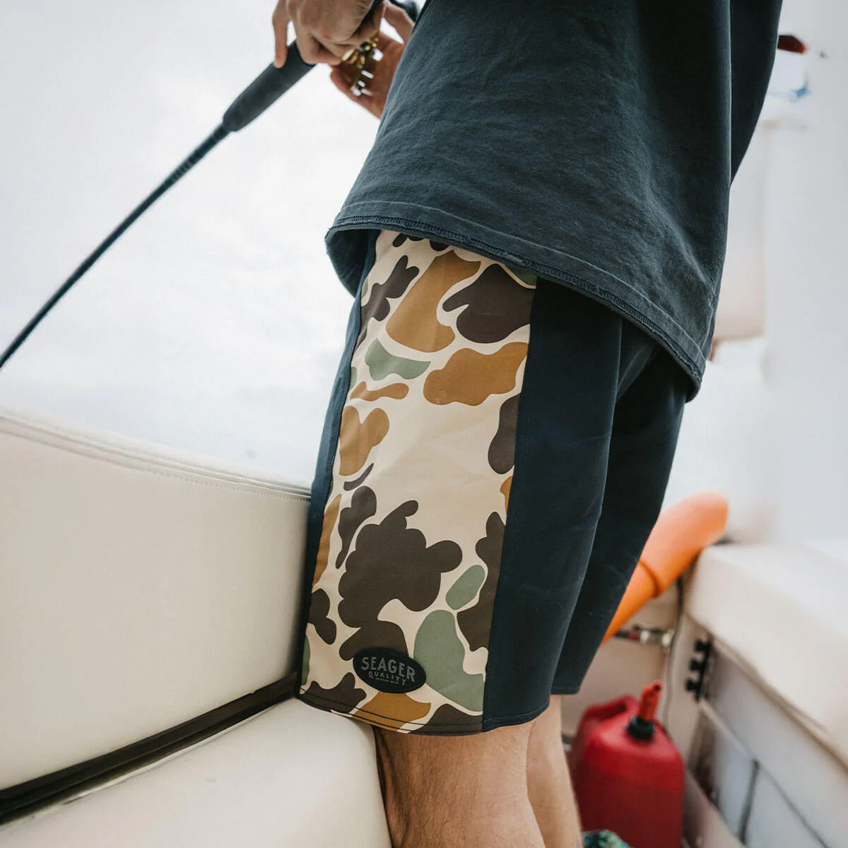 Capo Panel Boardshort Duck Camo - Image 10