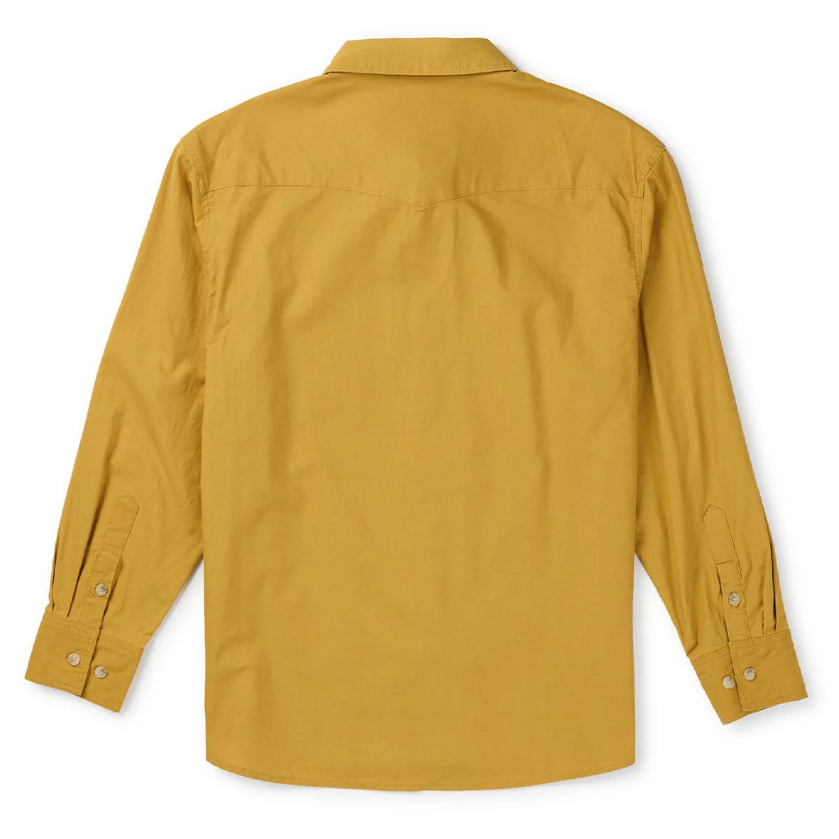 Chief L/S Overshirt Washed Amber Gold - Image 3