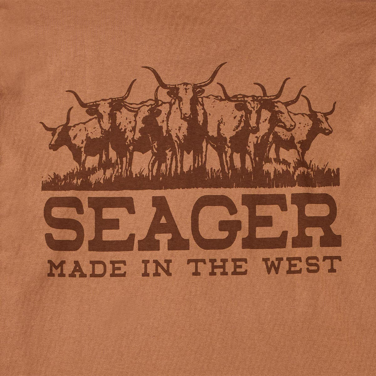 Herd L/S Tee Brown - Image 3