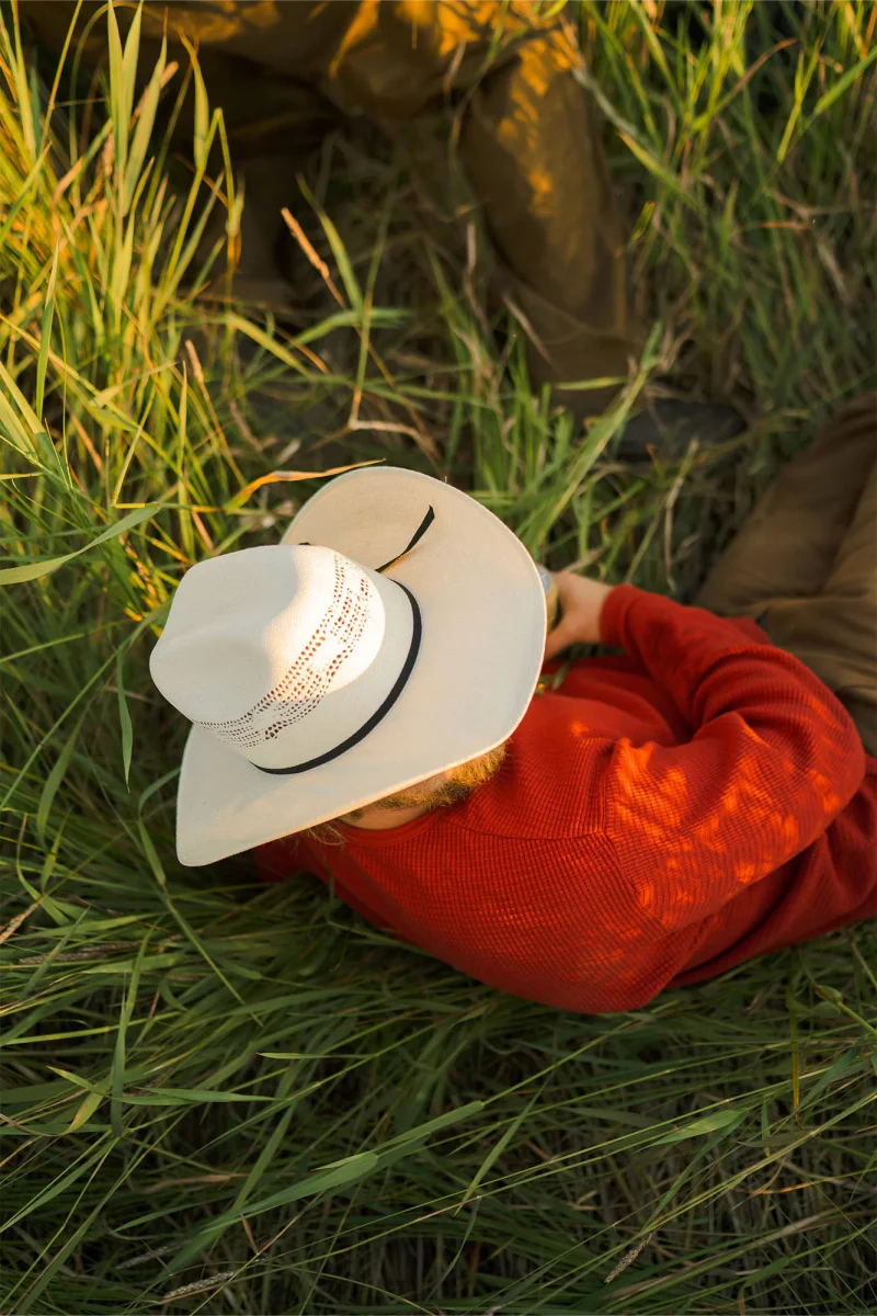 Longhorn 4X Straw Hat Natural - Image 9
