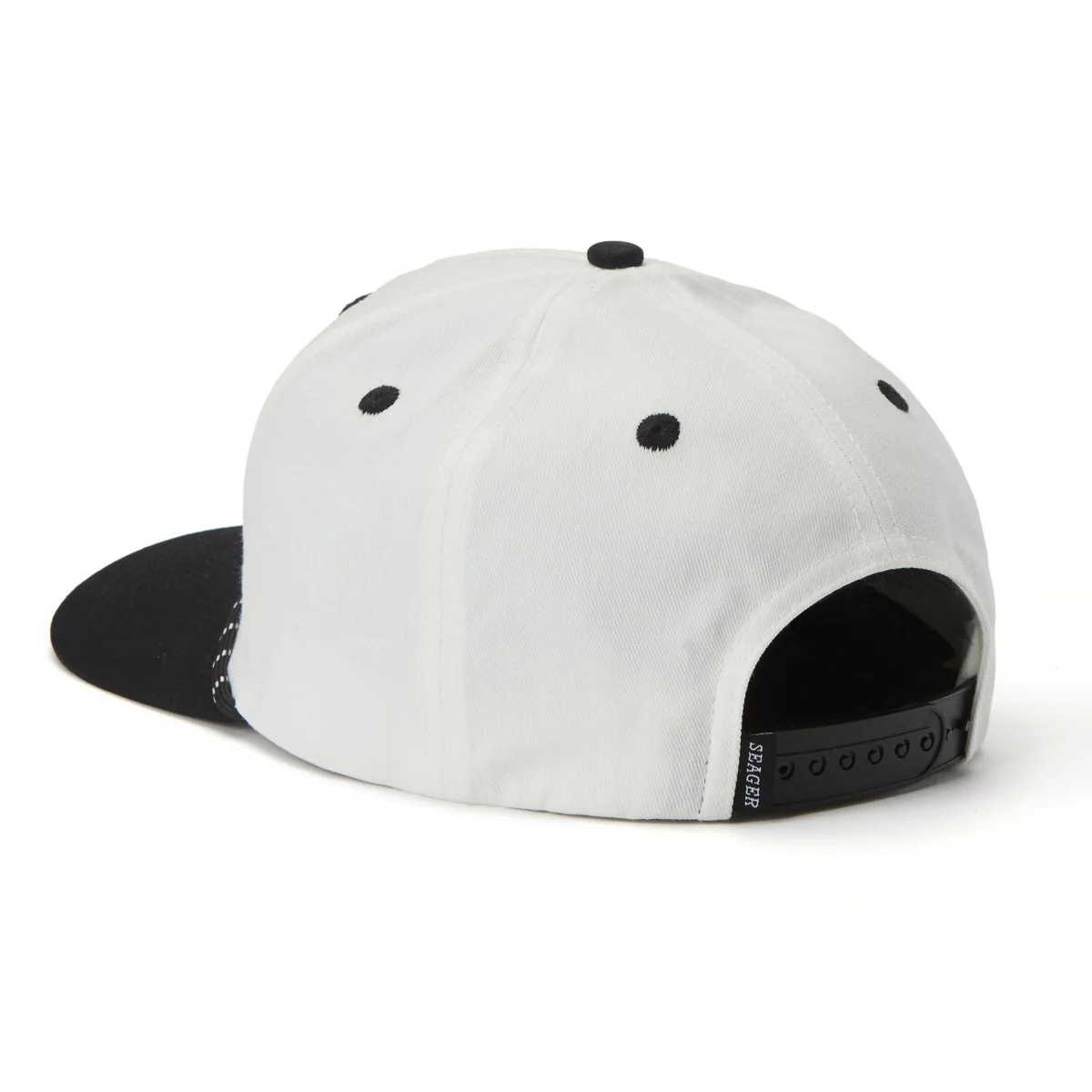 Los Rios Canvas Snapback Cream/Black - Image 4