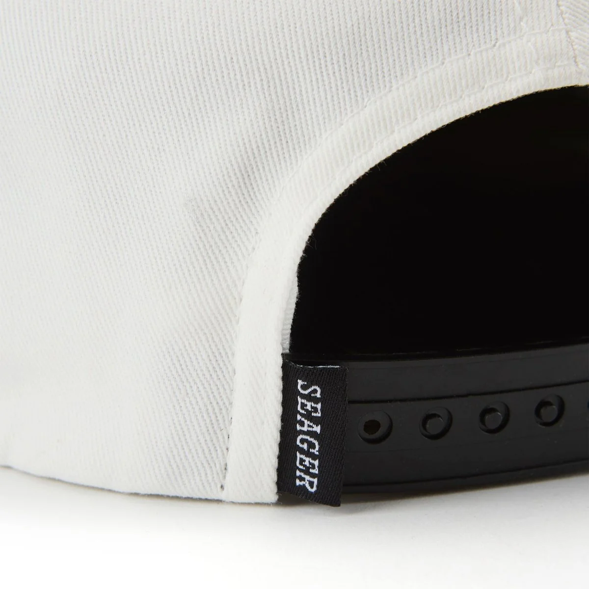 Los Rios Canvas Snapback Cream/Black - Image 5