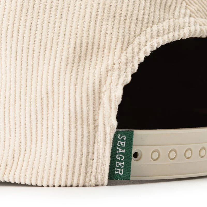 Los Rios Corduroy Snapback Natural/Green - Image 4