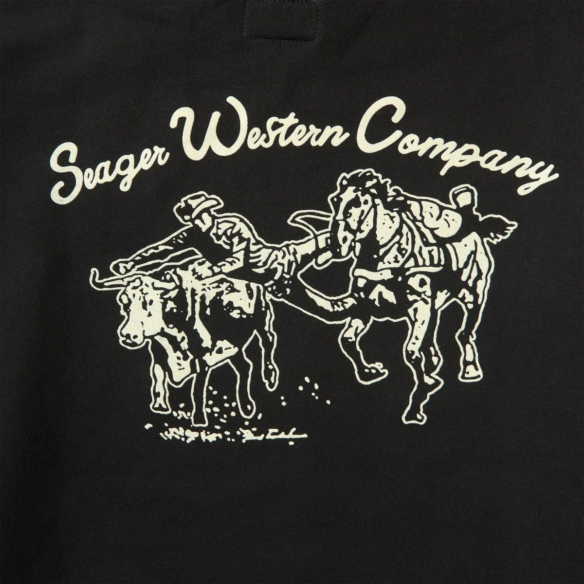 Los Rios Mid-Weight Hoodie Black - Image 4