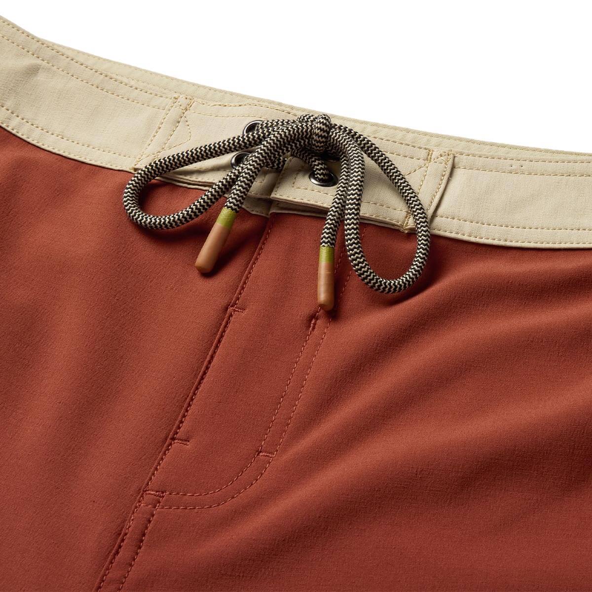 Microdose Scallop Boardshort Red Clay - Image 3