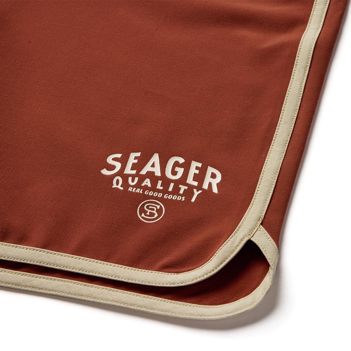 Microdose Scallop Boardshort Red Clay - Image 5