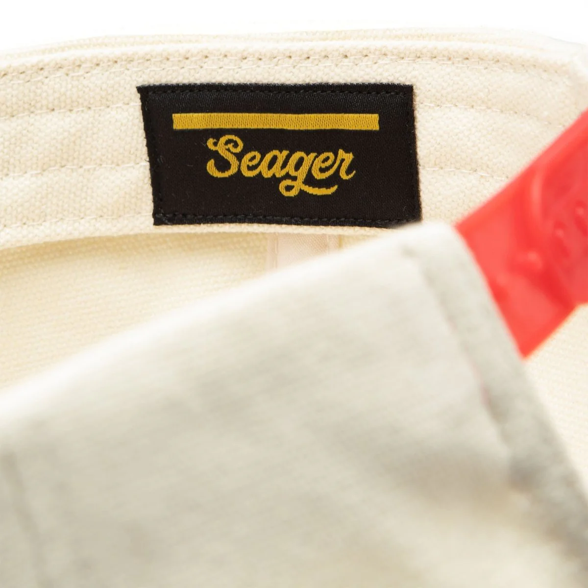 Seager x Birdwell Birdie Snapback Red/Cream - Image 5