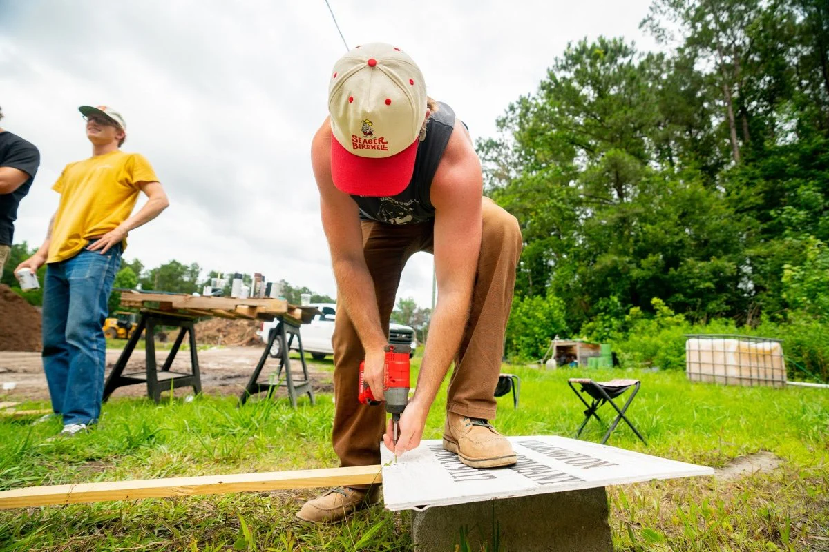 Seager x Birdwell Birdie Snapback Red/Cream - Image 6