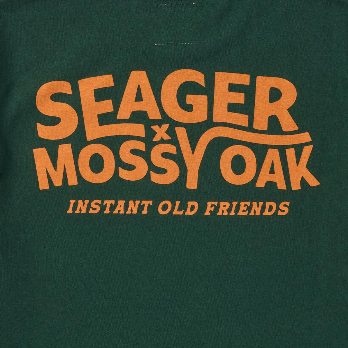 Seager x Mossy Oak I.O.F. Tee Forest Green - Image 4