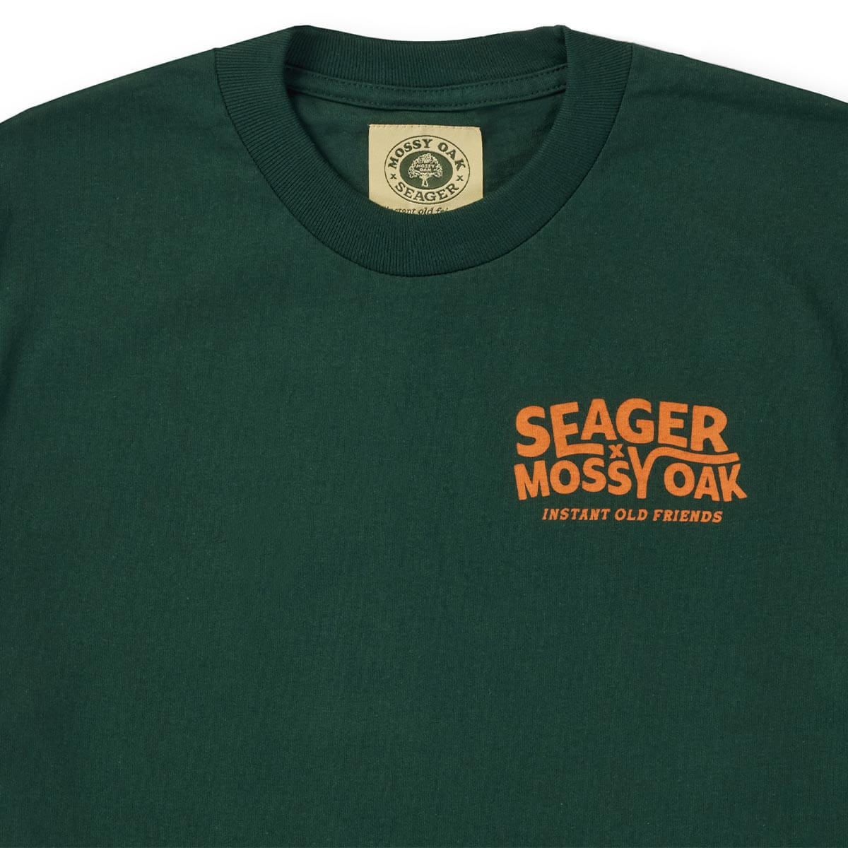 Seager x Mossy Oak I.O.F. Tee Forest Green - Image 5