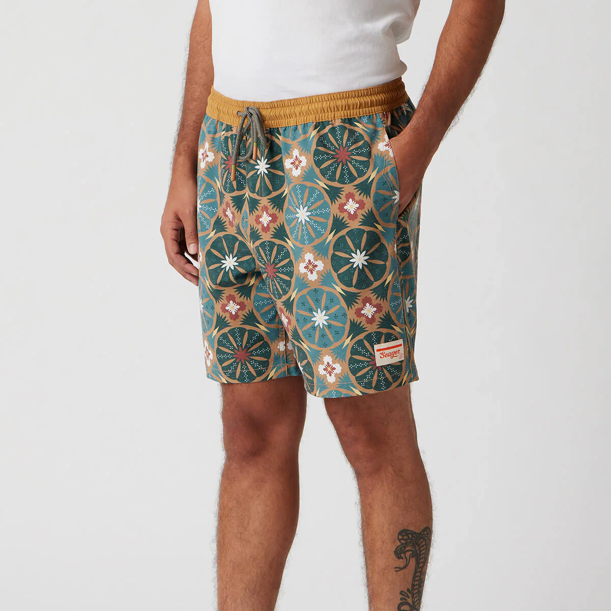 Yuma Hybrid Shorts Peyote - Image 3