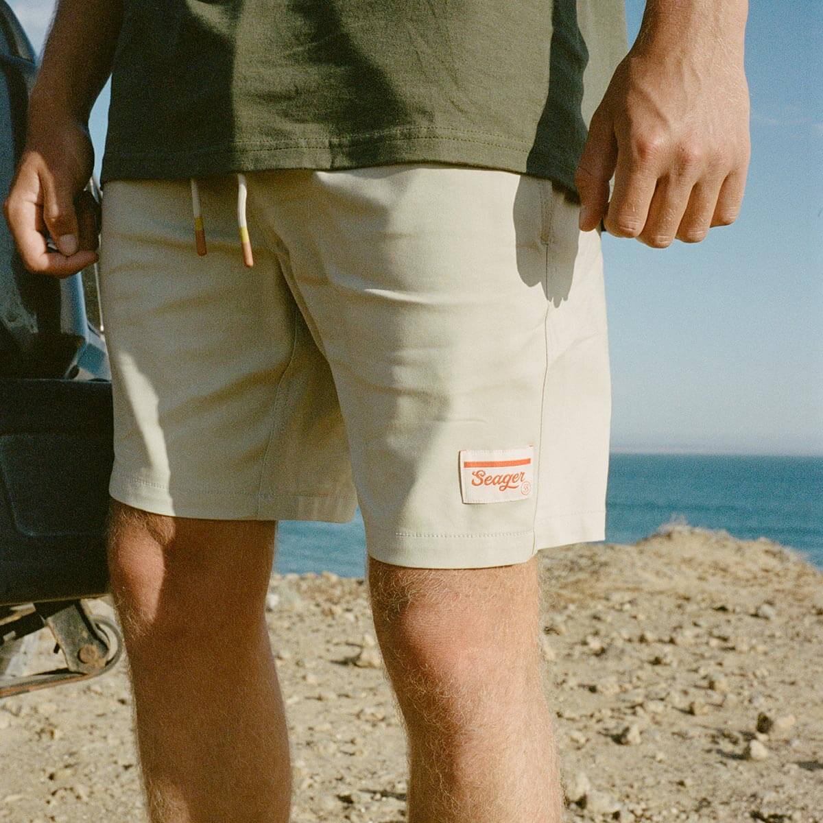 Yuma Nylon Shorts Tidal Foam - Image 3